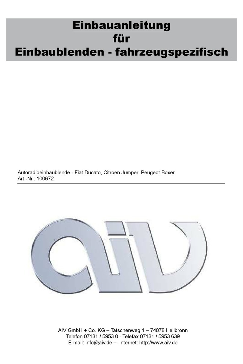 AIV 100672 Mounting Guidelines