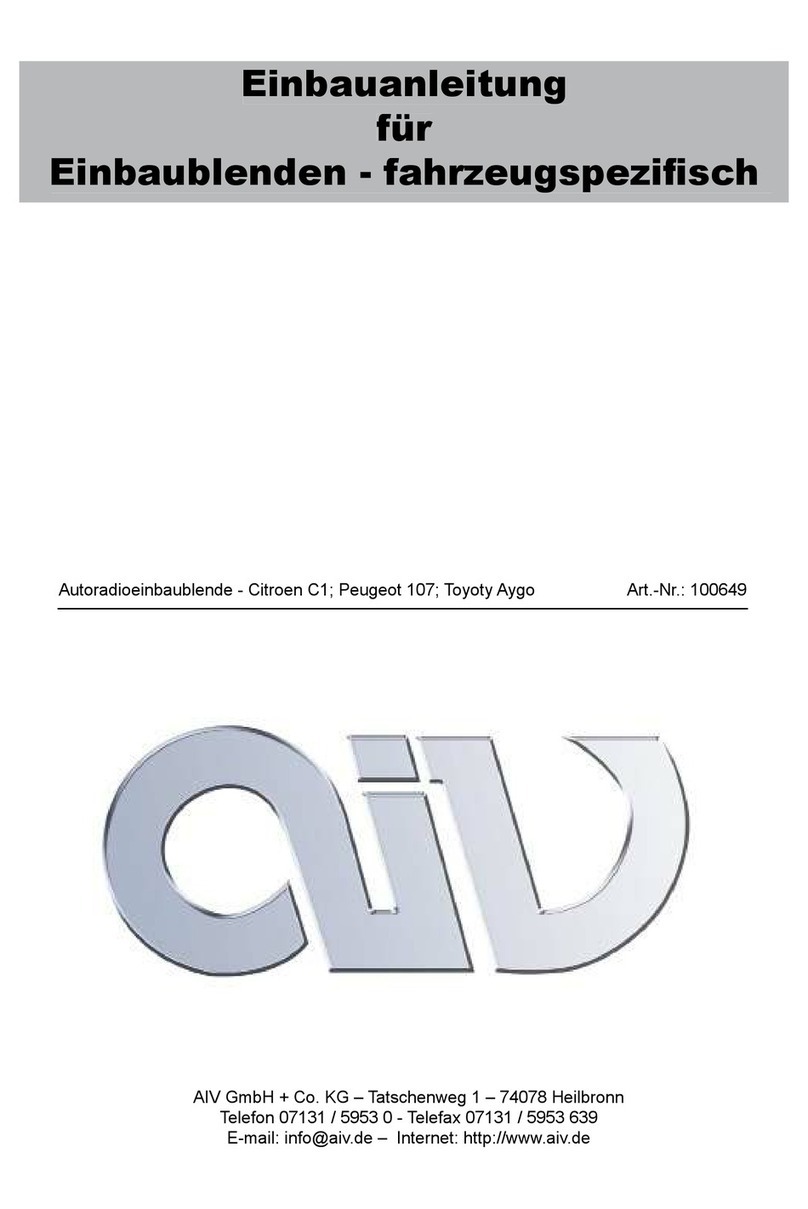 AIV 100649 Mounting Guidelines