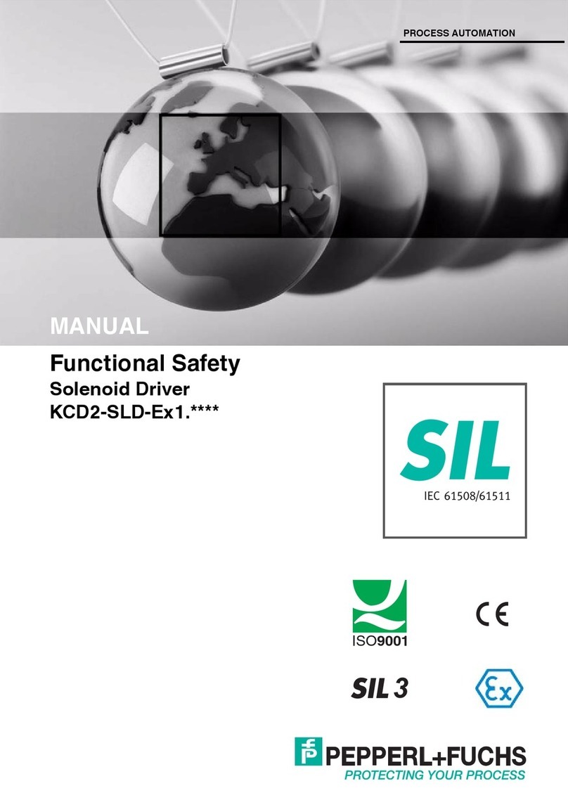 Pepperl+Fuchs KCD2-SLD-Ex1 Series manual