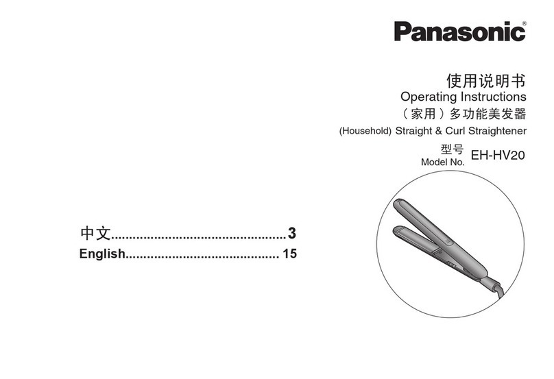 Panasonic EH-HV20 operating instructions