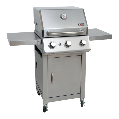 Mayer Barbecue ZUNDA MGG-330 MASTER User manual