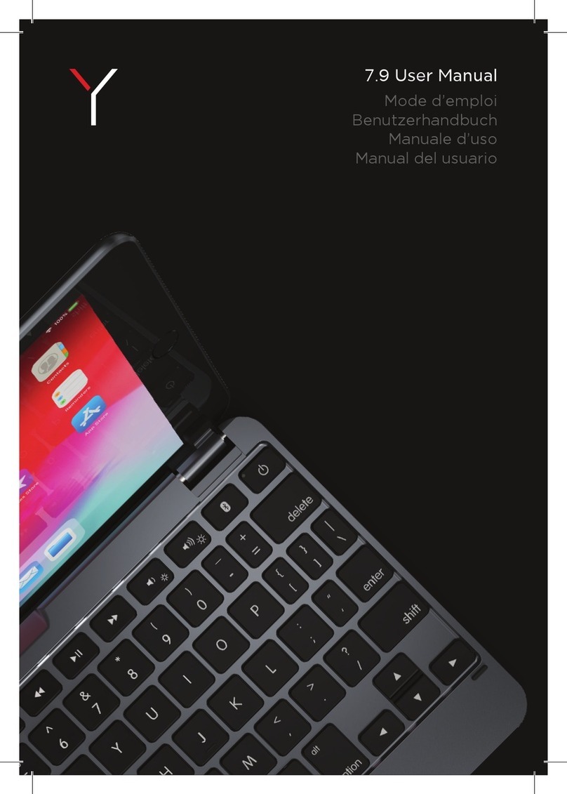 Brydge 7.9 user manual