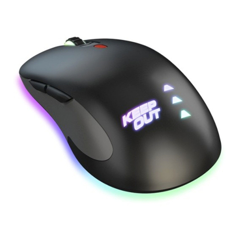 KeepOut X4PRO User manual
