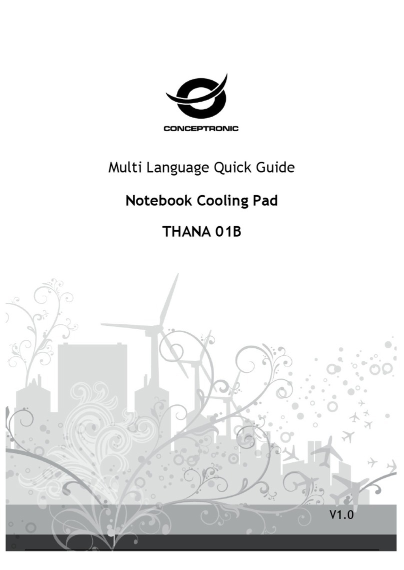 Conceptronic THANA 01B Multi Language Quick Guide
