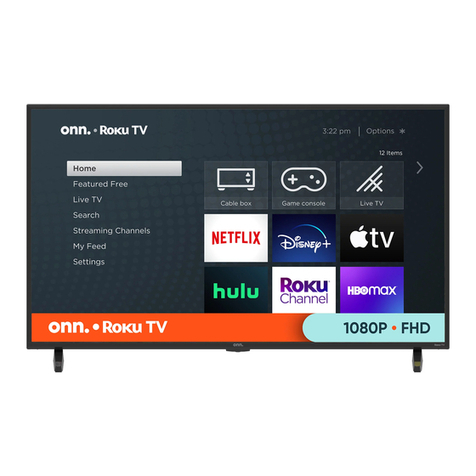 Onn Roku TV 100021258 quick start guide