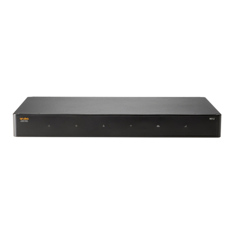 HPE Aruba 9012 Assembly instructions