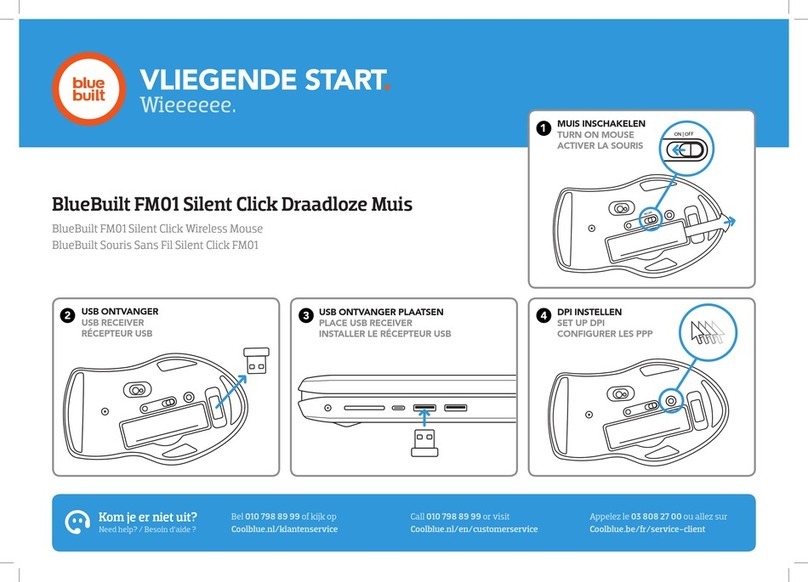 BlueBuilt FM01 User manual
