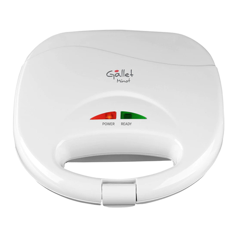 Gallet CRO 609 instruction manual