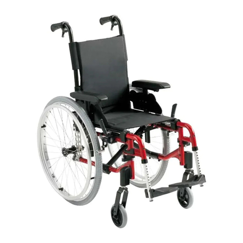 Invacare Action 3 Junior User manual