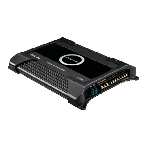 Blaupunkt GTA 480 User manual