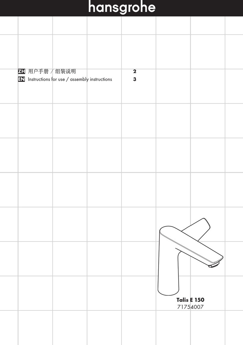 Hans Grohe Talis E 150 71754007 Manual