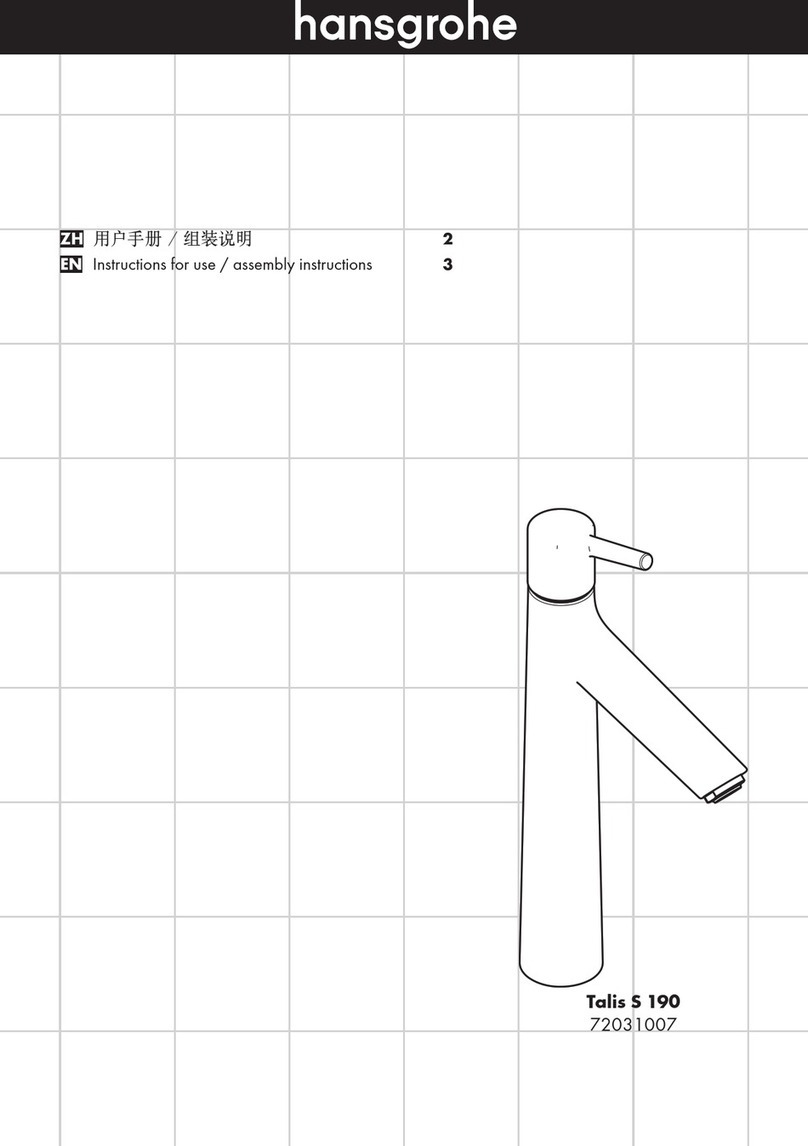 Hans Grohe Talis S 190 Manual