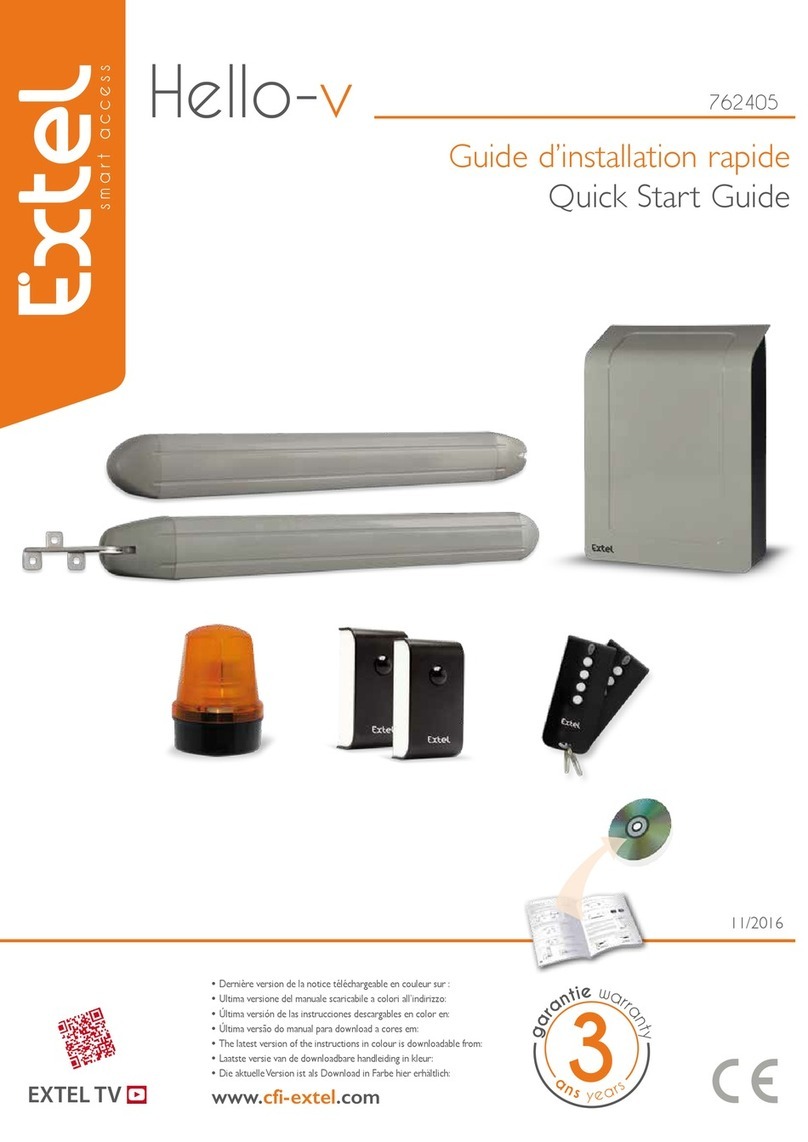 CFI EXTEL Hello-v quick start guide