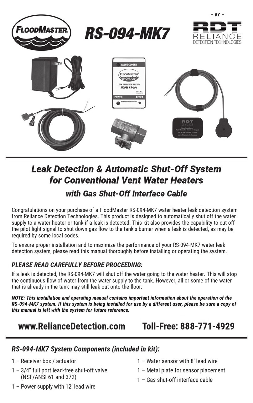 RDT FloodMaster RS-094-MK7 manual