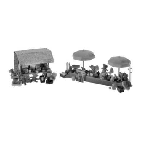 Faller FLEA MARKET SET 2 User manual