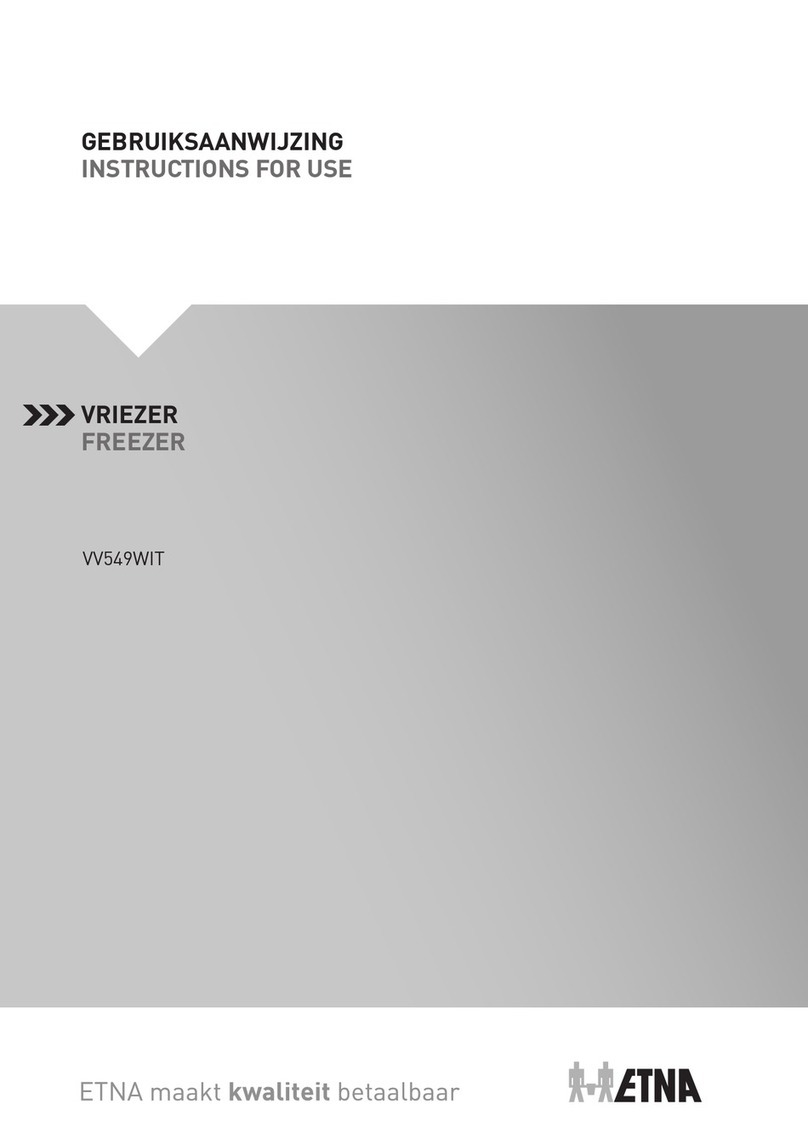 ETNA VV549WIT User manual ETNA VV549WIT User manual