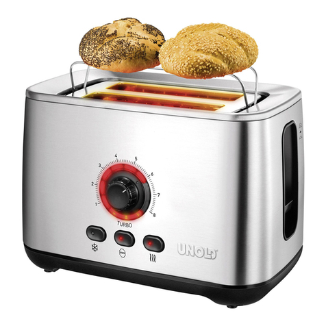 Unold TOASTER TURBO User manual
