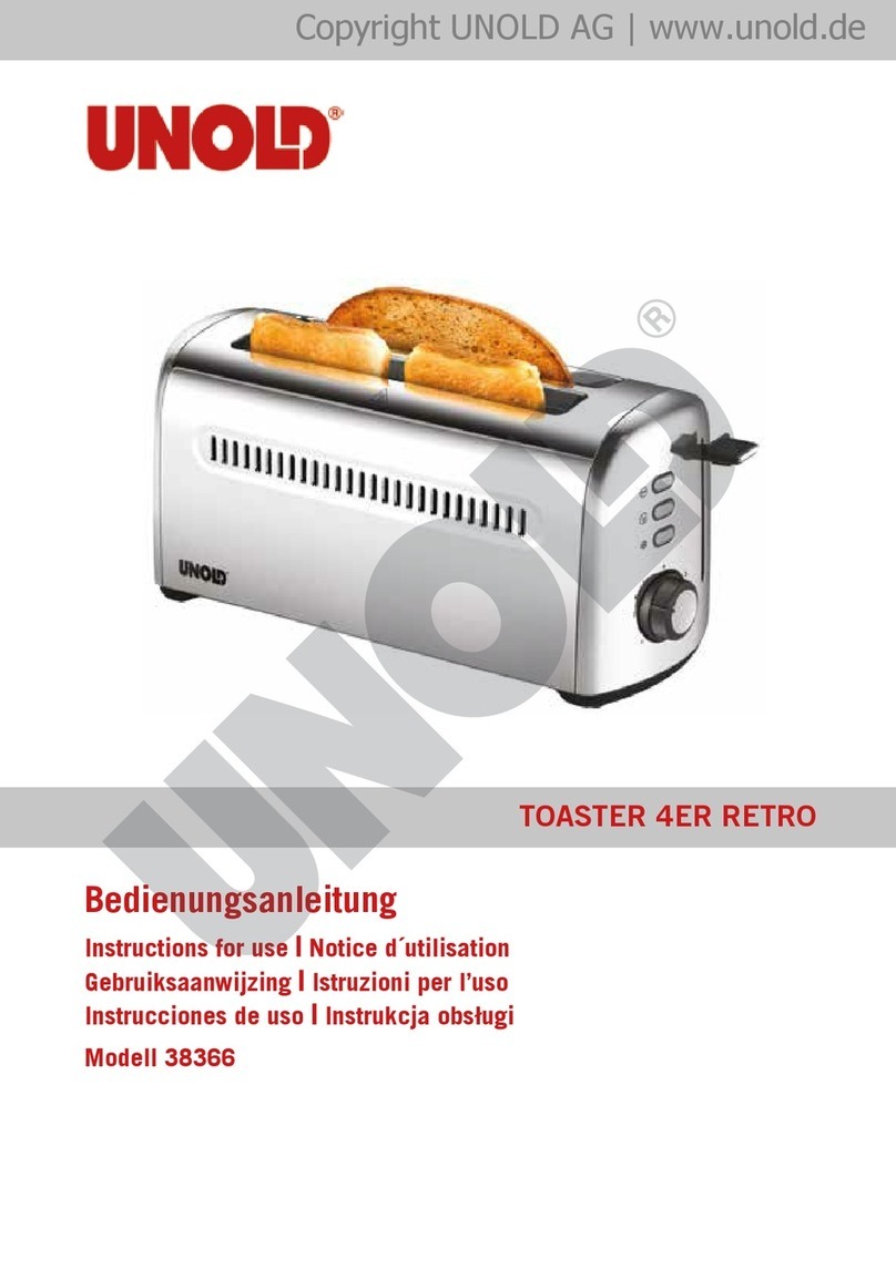 Unold 4ER RETRO User manual