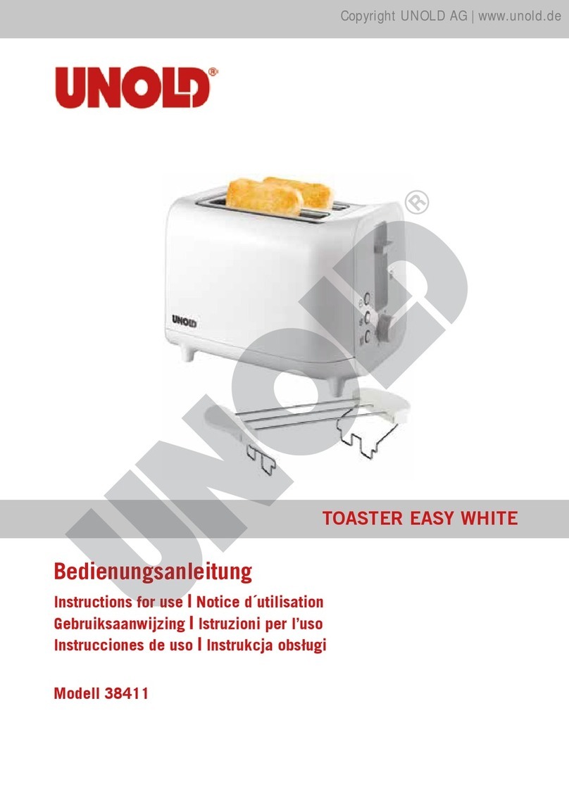 Unold 38411 User manual