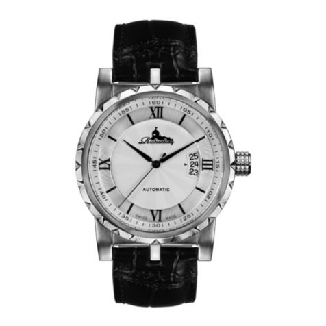 Chronos Manufactures Richtenburg R-12300 Lugano Instruction manual / International Guarantee