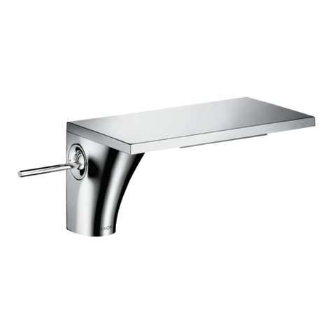 Axor Massaud 18010007 Manual