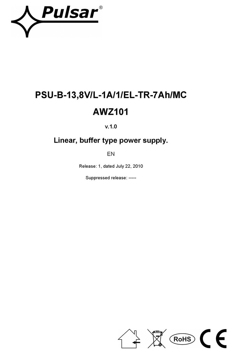 Pulsar AWZ101 User manual