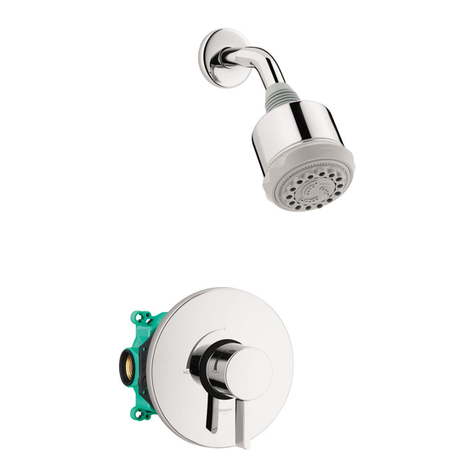 Hans Grohe Clubmaster 04907 0 Series Installation/User Instructions/Warranty