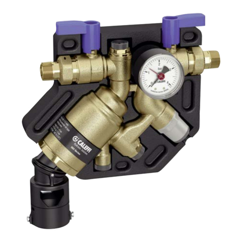 CALEFFI 580010 User manual