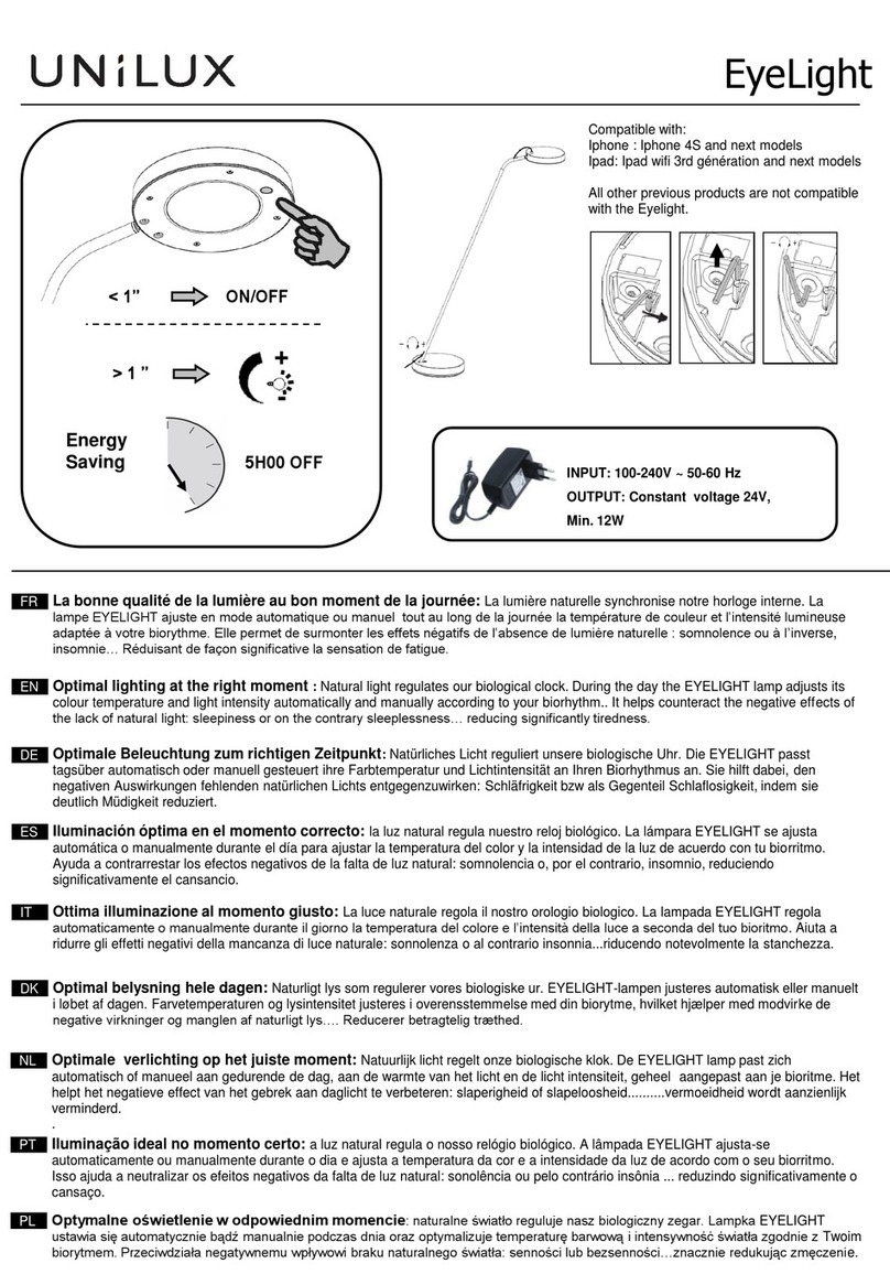 Unilux EyeLight User manual