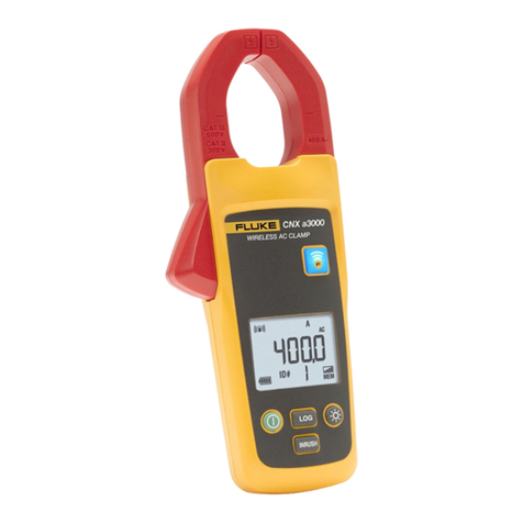 Fluke CNX a3000 Use and care manual