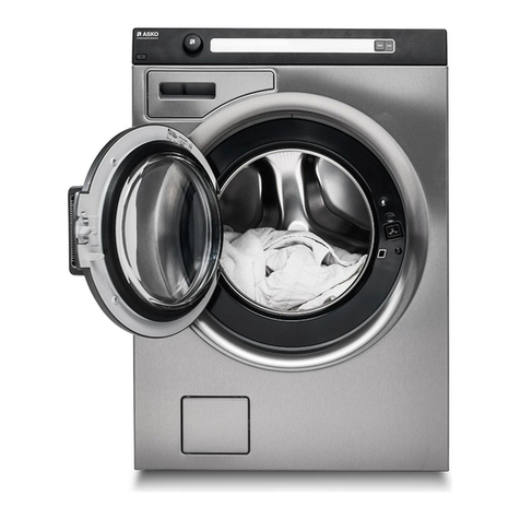 Asko PROFESSIONAL WMC947VS User manual Asko PROFESSIONAL WMC947VS User manual