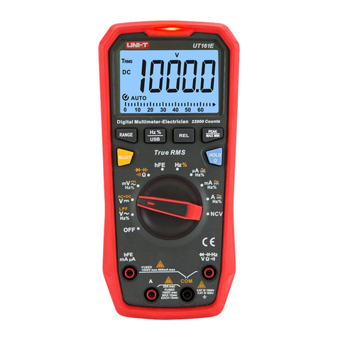 Unit UT161 Series User manual