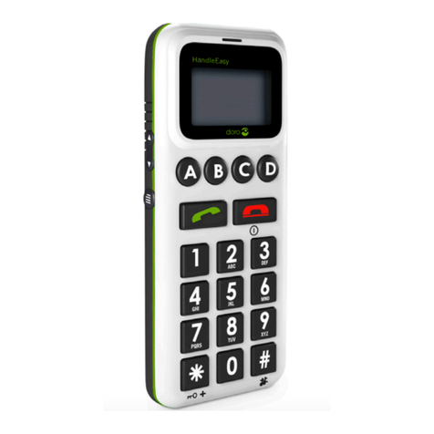 Doro HANDLEPLUS 326I GSM User manual Doro HANDLEPLUS 326I GSM User manual