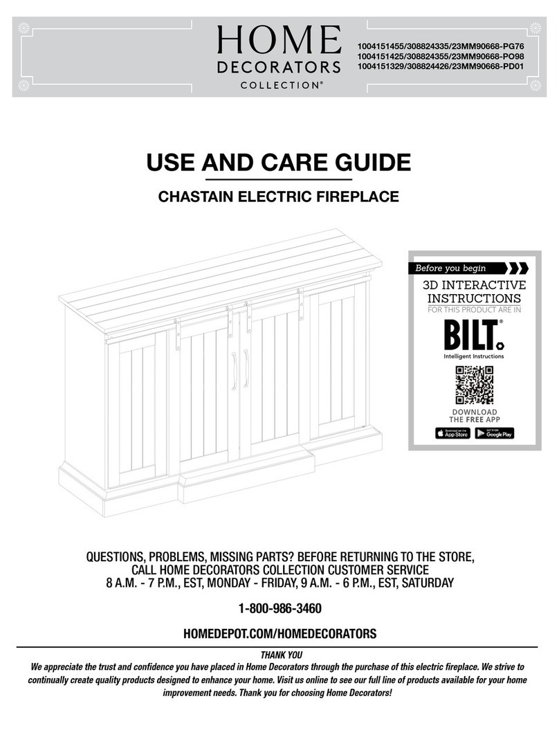 Home Decorators Collection 1004151455 User manual Home Decorators Collection 1004151455 User manual