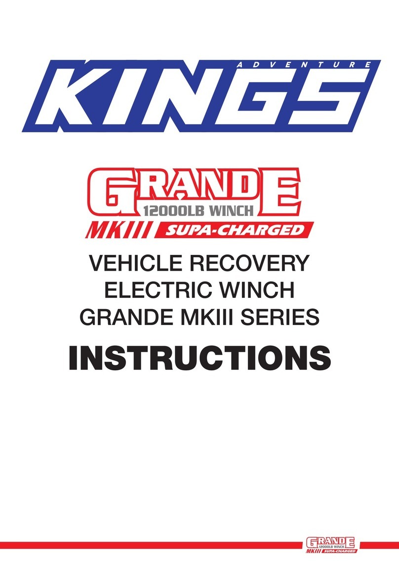 Kings Adventure Grande MKIII Series User manual