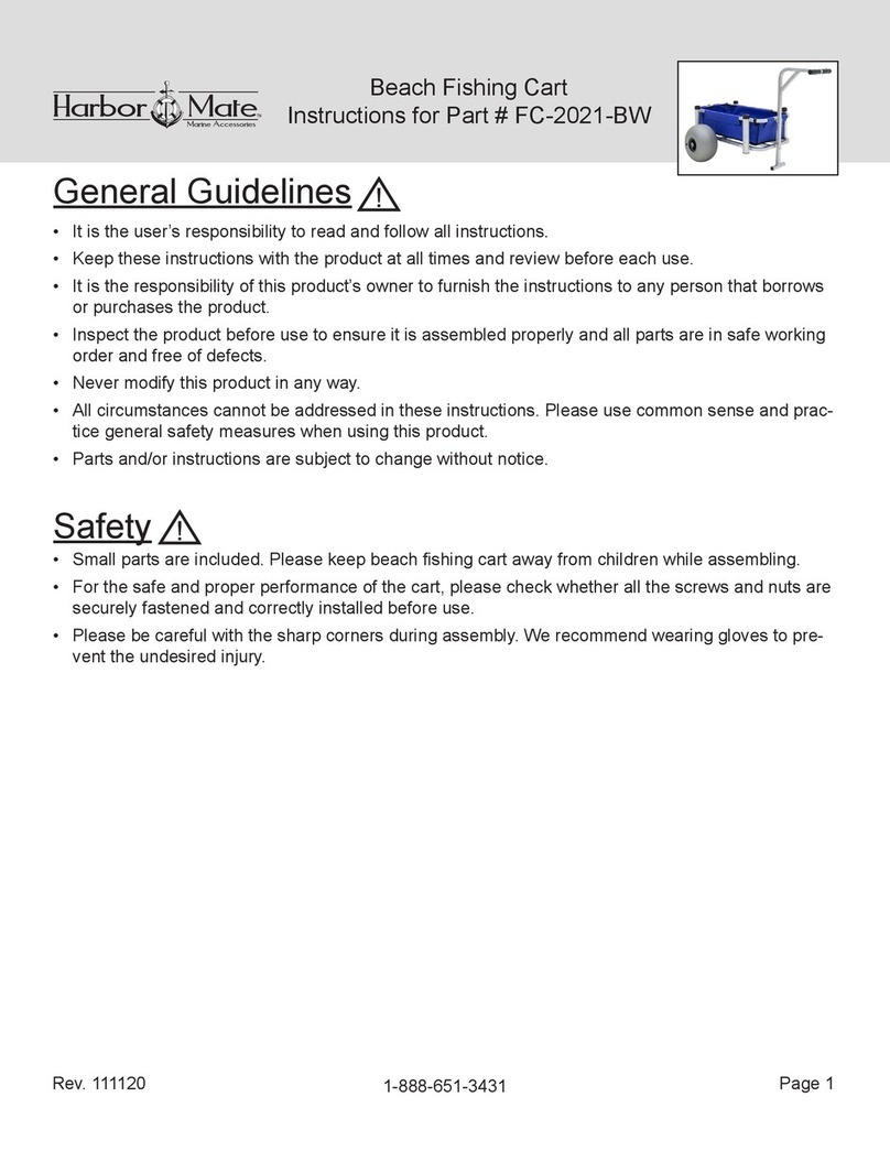Harbor Mate FC-2021-BW User manual
