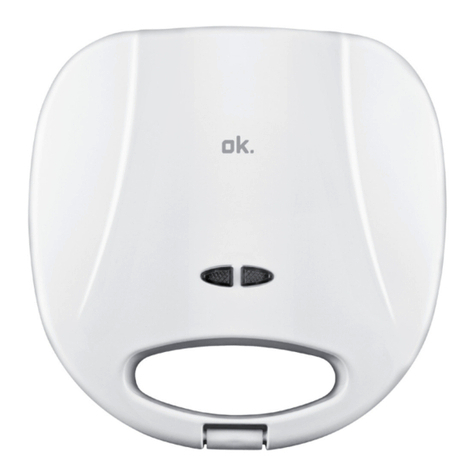 O.K. OSM 102-W user manual