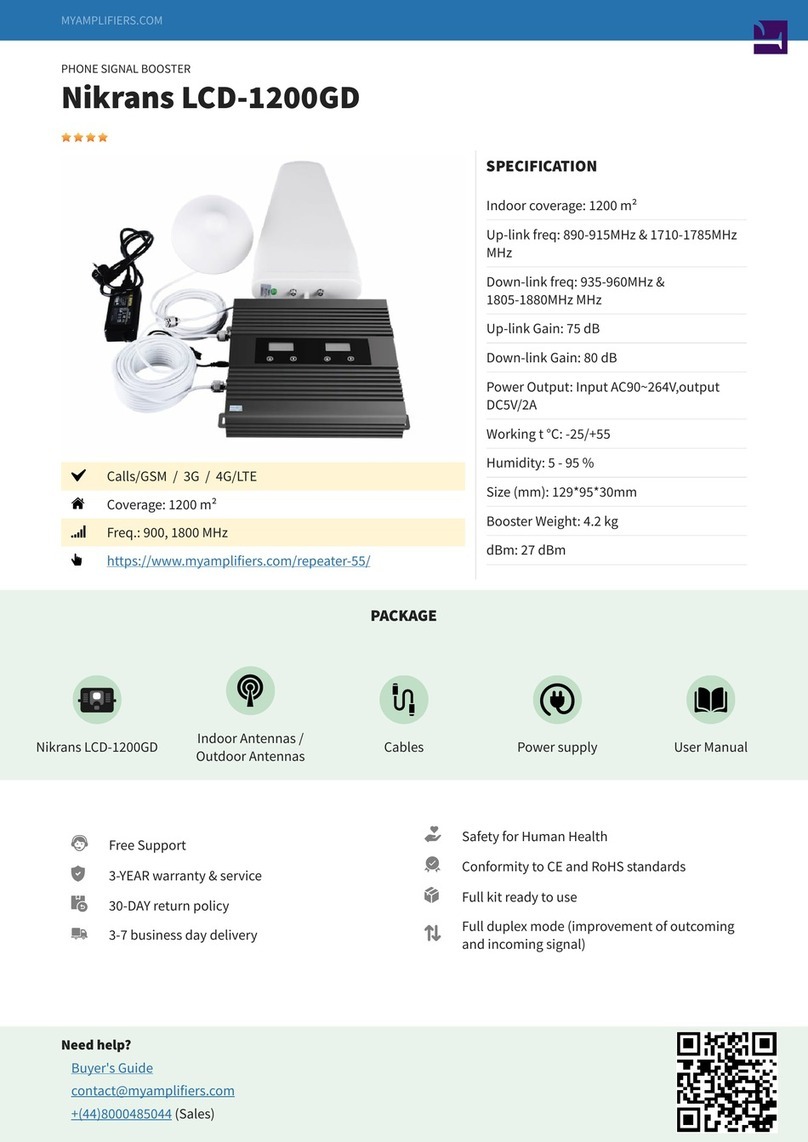 Nikrans LCD-1200GD manual