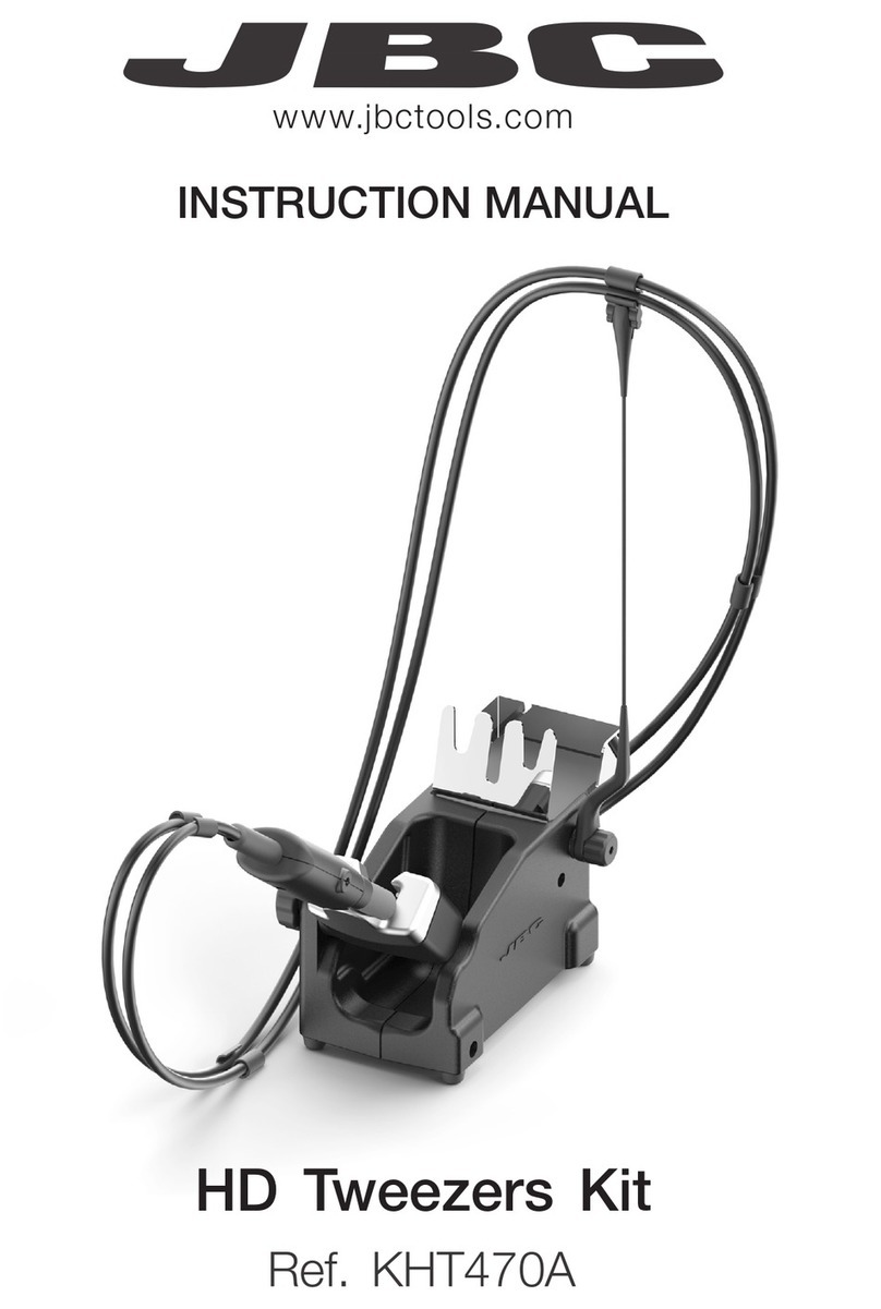 jbc KHT470A instruction manual