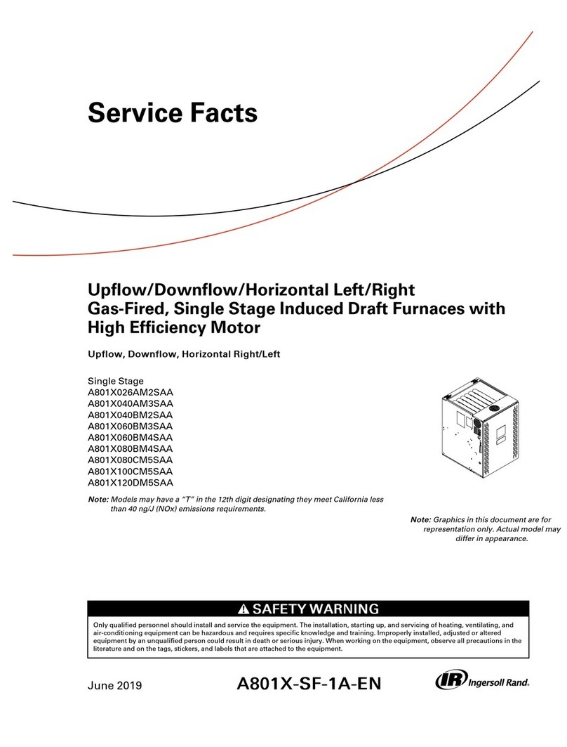 Ingersoll-Rand A801X026AM2SAA Service manual