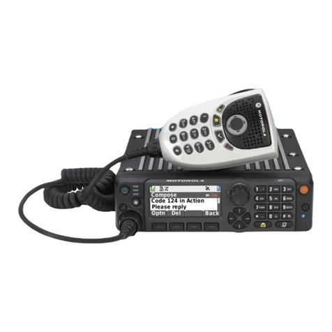 Motorola APX MOBILE O7 Quick reference guide