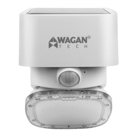 Wagan 2000 Lumen Solar Wall Light user manual Wagan 2000 Lumen Solar Wall Light user manual
