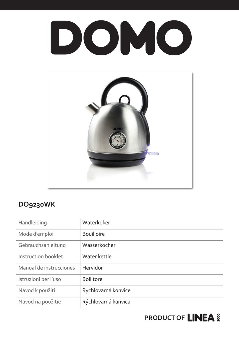 Linea 2000 DOMO DO9230WK Instruction booklet
