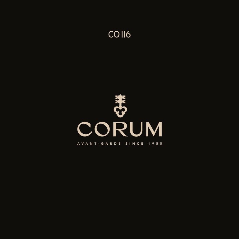 CORUM CO 116 User manual
