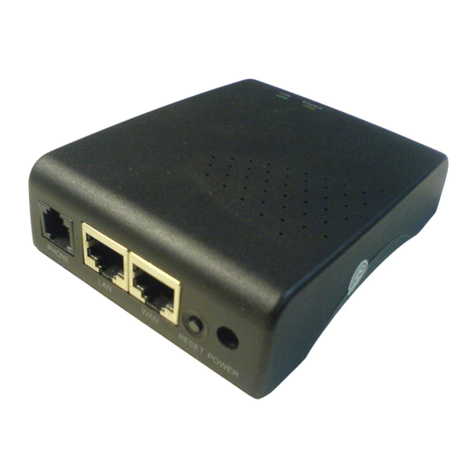 PalmMicro PA168V SIP FXS User manual