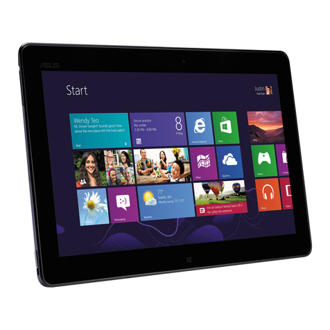 Asus VivoTab TF810C User manual Asus VivoTab TF810C User manual