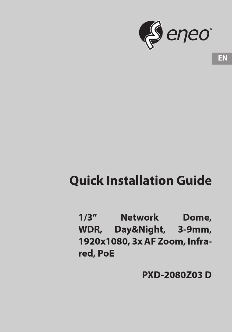 Eneo PXD-2080Z03 D Quick installation guide