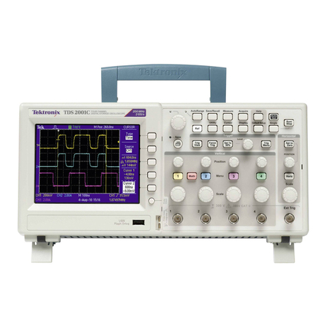 Tektronix TDS2022C Use and care manual