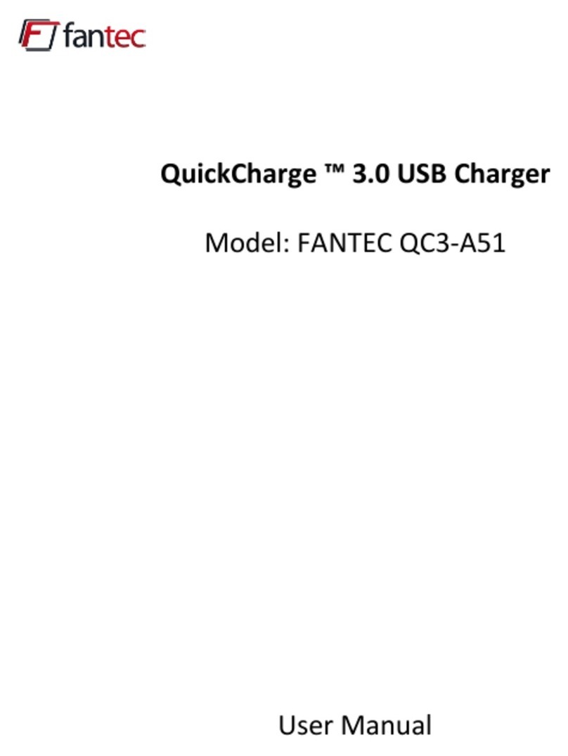 Fantec QC3-A51 User manual
