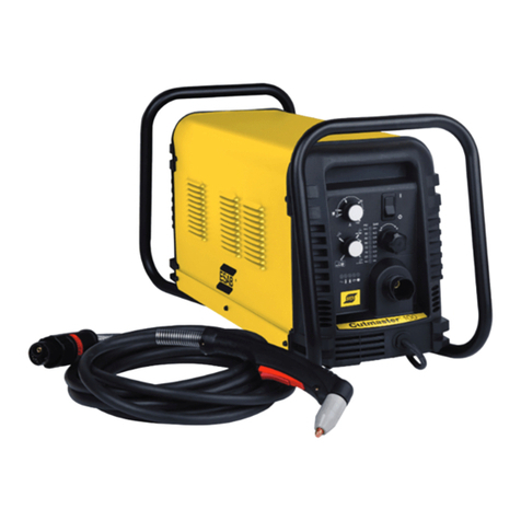 ESAB Cutmaster 100 User manual